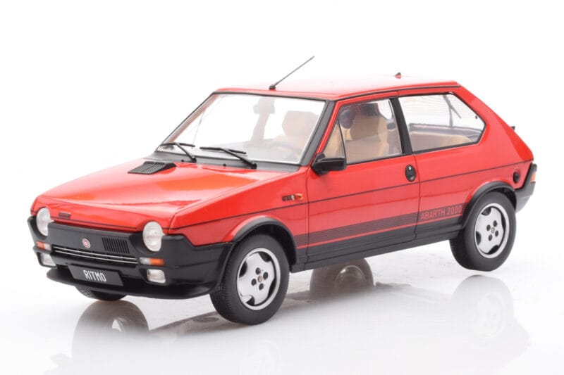 Fiat Ritmo TC 125 Abarth Raudonas MCG 1:18