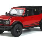 Ford Bronco 4-Door Wildtrak Raudonas GT Spirit 1:18