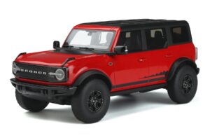 Ford Bronco 4-Door Wildtrak Raudonas GT Spirit 1:18