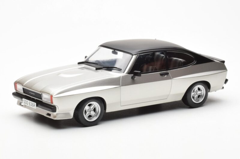 Ford Capri Mk2 X-Pack Sidabrinis MCG 1:18