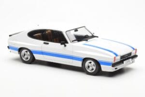 Ford Capri Mk2 X-Pack Baltas MCG 1:18 MCG18347 Metalas - nuotrauka 4 iš 6
