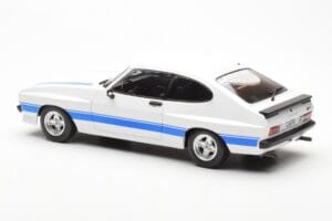 Ford Capri Mk2 X-Pack Baltas MCG 1:18 MCG18347 Metalas - nuotrauka 5 iš 6