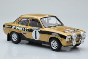 Ford Escort Mk1 RS1600 Night Version #1 R. Clark / J. Porter Rally Wales 1972 IXO 1:18 18RMC100 Metalas - nuotrauka 4 iš 6