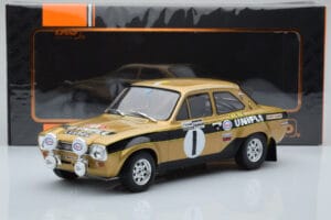 Ford Escort Mk1 RS1600 Night Version #1 R. Clark / J. Porter Rally Wales 1972 IXO 1:18 18RMC100 Metalas - nuotrauka 6 iš 6
