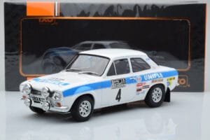 Ford Escort Mk1 RS1600 Night Version #4 R. Clark / T. Mason RAC Rally 1972 IXO 1:18 18RMC101 Metalas - nuotrauka 6 iš 6