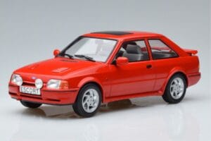 Ford Escort Mk4 RS Turbo S Raudonas MCG 1:18 MCG18273 Metalas