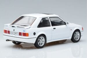 Ford Escort Mk4 RS Turbo S Baltas MCG 1:18 MCG18271 Metalas - nuotrauka 2 iš 6