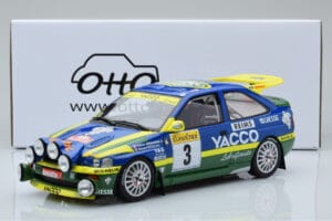 Ford Escort RS Cosworth #9 P. Bernardini / J-M. Andrie Rally Monte Carlo 1996 Otto 1:18 OT1028 Derva - nuotrauka 6 iš 6
