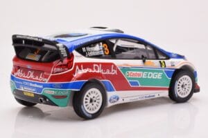 Ford Fiesta RS WRC Ford Abu Dhabi #3 M. Hirvonen / J. Lehtinen Winner Rally Australia 2011 Minichamps 1:18 151110803 Metalas - nuotrauka 2 iš 6
