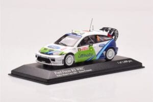 Ford Focus RS WRC #4 R. Kresta / J. Tomanek Rally Monte Carlo 2005 Minichamps 1:43 400058404 Metalas - nuotrauka 2 iš 4