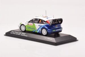 Ford Focus RS WRC #4 R. Kresta / J. Tomanek Rally Monte Carlo 2005 Minichamps 1:43 400058404 Metalas - nuotrauka 3 iš 4