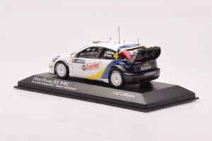 Ford Focus RS WRC #4 M. Martin / M. Park Neste Rally Finland Winners 2003 Minichamps 1:43 400038304 Metalas - nuotrauka 3 iš 4