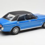Ford Granada Mk1 Metalinis Mėlynas Matinis Juodas MCG 1:18 - image 2 of 6