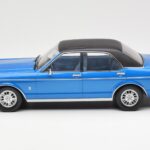 Ford Granada Mk1 Metalinis Mėlynas Matinis Juodas MCG 1:18 - image 3 of 6