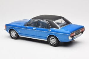 Ford Granada Mk1 Metalinis Mėlynas Matinis Juodas MCG 1:18 MCG18394 Metalas - nuotrauka 5 iš 6