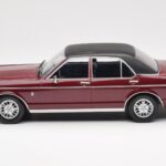 Ford Granada Mk1 Metalinis Tamsiai Raudonas Matinis Juodas MCG 1:18 - image 3 of 6