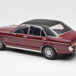 Ford Granada Mk1 Metalinis Tamsiai Raudonas Matinis Juodas MCG 1:18 - image 5 of 6