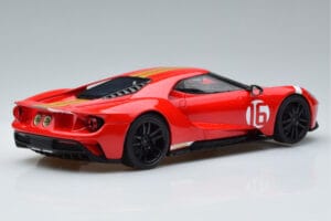 Ford GT Alan Mann Heritage Edition Raudonas GT Spirit 1:18 GT882 Derva - nuotrauka 2 iš 6