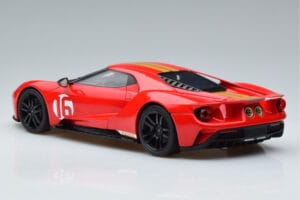 Ford GT Alan Mann Heritage Edition Raudonas GT Spirit 1:18 GT882 Derva - nuotrauka 5 iš 6
