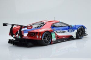 Ford GT Chip Ganassi Racing UK #67 M. Franchitti / A. Priaulx / H. Tincknell 24 Hours of Le Mans 2016 Minichamps 1:18 1551686 - nuotrauka 2 iš 6
