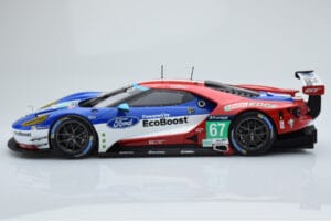 Ford GT Chip Ganassi Racing UK #67 M. Franchitti / A. Priaulx / H. Tincknell 24 Hours of Le Mans 2016 Minichamps 1:18 1551686 - nuotrauka 3 iš 6