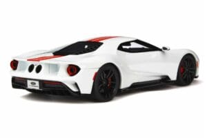 Ford GT Frozen Baltas GT Spirit 1:18 GT097 Derva - nuotrauka 2 iš 4