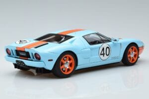 Ford GT Gulf Livery AUTOart 1:18 80513 Metalas - nuotrauka 3 iš 8