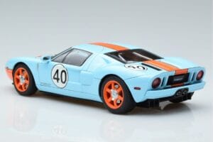 Ford GT Gulf Livery AUTOart 1:18 80513 Metalas - nuotrauka 6 iš 8