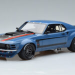 Ford Mustang Boss Cobra Ruffian Cars Mėlynas GT Spirit 1:18