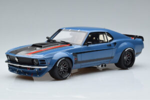 Ford Mustang Boss Cobra Ruffian Cars Mėlynas GT Spirit 1:18