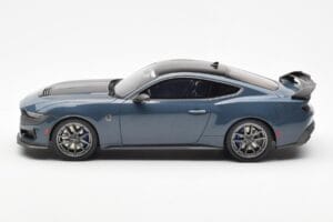 Ford Mustang Dark Horse Vapor Mėlynas Metallic GT Spirit 1:18 GT454 Derva - nuotrauka 3 iš 6