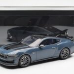Ford Mustang Dark Horse Vapor Mėlynas Metallic GT Spirit 1:18 - image 6 of 6