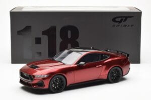 Ford Mustang GT S650 Rapid Raudonas GT Spirit 1:18 GT433 Derva - nuotrauka 6 iš 6