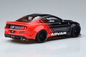 Ford Mustang S550 LB Works Liberty Walk Advan GT Spirit 1:18 KJ035 Derva - nuotrauka 2 iš 6