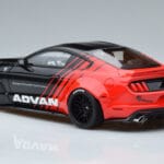 Ford Mustang S550 LB Works Liberty Walk Advan GT Spirit 1:18 KJ035 Derva - image 5 of 6