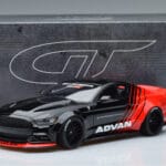 Ford Mustang S550 LB Works Liberty Walk Advan GT Spirit 1:18 KJ035 Derva - image 6 of 6