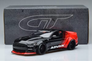 Ford Mustang S550 LB Works Liberty Walk Advan GT Spirit 1:18 KJ035 Derva - nuotrauka 6 iš 6