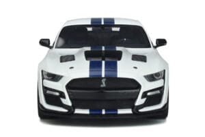 Ford Mustang Shelby GT500 S550 Dragon Snake Baltas GT Spirit 1:18 GT306 Derva - nuotrauka 4 iš 5