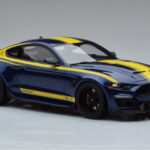 Ford Mustang S550 Shelby Super Snake Mėlynas GT Spirit 1:18 - image 4 of 6