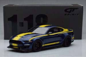 Ford Mustang S550 Shelby Super Snake Mėlynas GT Spirit 1:18 GT871 Derva - nuotrauka 6 iš 6