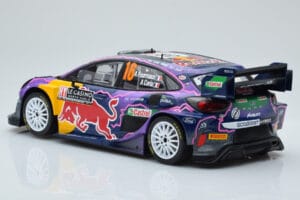 Ford Puma Rally1 WRC #16 A. Fourmaux / A. Coria Rally Monte Carlo 2022 IXO 1:18 18RMC111 Metalas - nuotrauka 5 iš 6