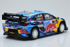Ford Puma Rally1 WRC #7 P-L. Loubet / N. Gilsoul Rally Sweden 2023 IXO 1:18 18RMC154B Metalas - nuotrauka 2 iš 6