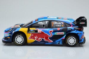 Ford Puma Rally1 WRC #7 P-L. Loubet / N. Gilsoul Rally Sweden 2023 IXO 1:18 18RMC154B Metalas - nuotrauka 3 iš 6