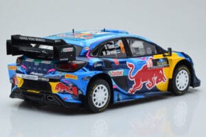 Ford Puma Rally1 WRC #8 O. Tanak / M. Jarveoja Winner Rally Sweden 2023 IXO 1:18 18RMC154A Metalas - nuotrauka 2 iš 6