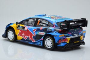 Ford Puma Rally1 WRC #8 O. Tanak / M. Jarveoja Winner Rally Sweden 2023 IXO 1:18 18RMC154A Metalas - nuotrauka 5 iš 6