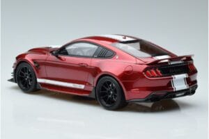 Ford Mustang S550 Shelby Super Snake Raudonas GT Spirit 1:18 GT397 Derva - nuotrauka 5 iš 6