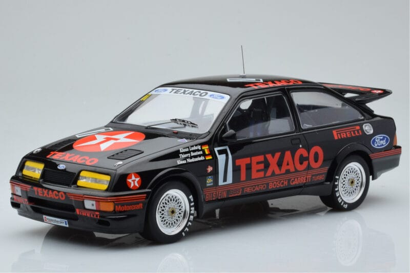 Ford Sierra RS500 Cosworth Texaco #7 K. Ludwig / K. Niedzwiedz / T. Boutsen 24 Hours of Spa 1987 IXO 1:18