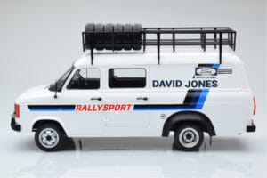 Ford Transit Mk2 Van Team David Jones Rally Assistance IXO 1:18 18RMC033XE Metalas - nuotrauka 3 iš 6