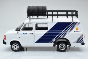 Ford Transit Mk2 Van Team Ford Rally Assistance IXO 1:18 18RMC058XE Metalas - nuotrauka 3 iš 6