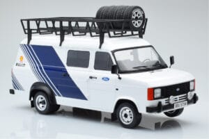 Ford Transit Mk2 Van Team Ford Rally Assistance IXO 1:18 18RMC058XE Metalas - nuotrauka 4 iš 6